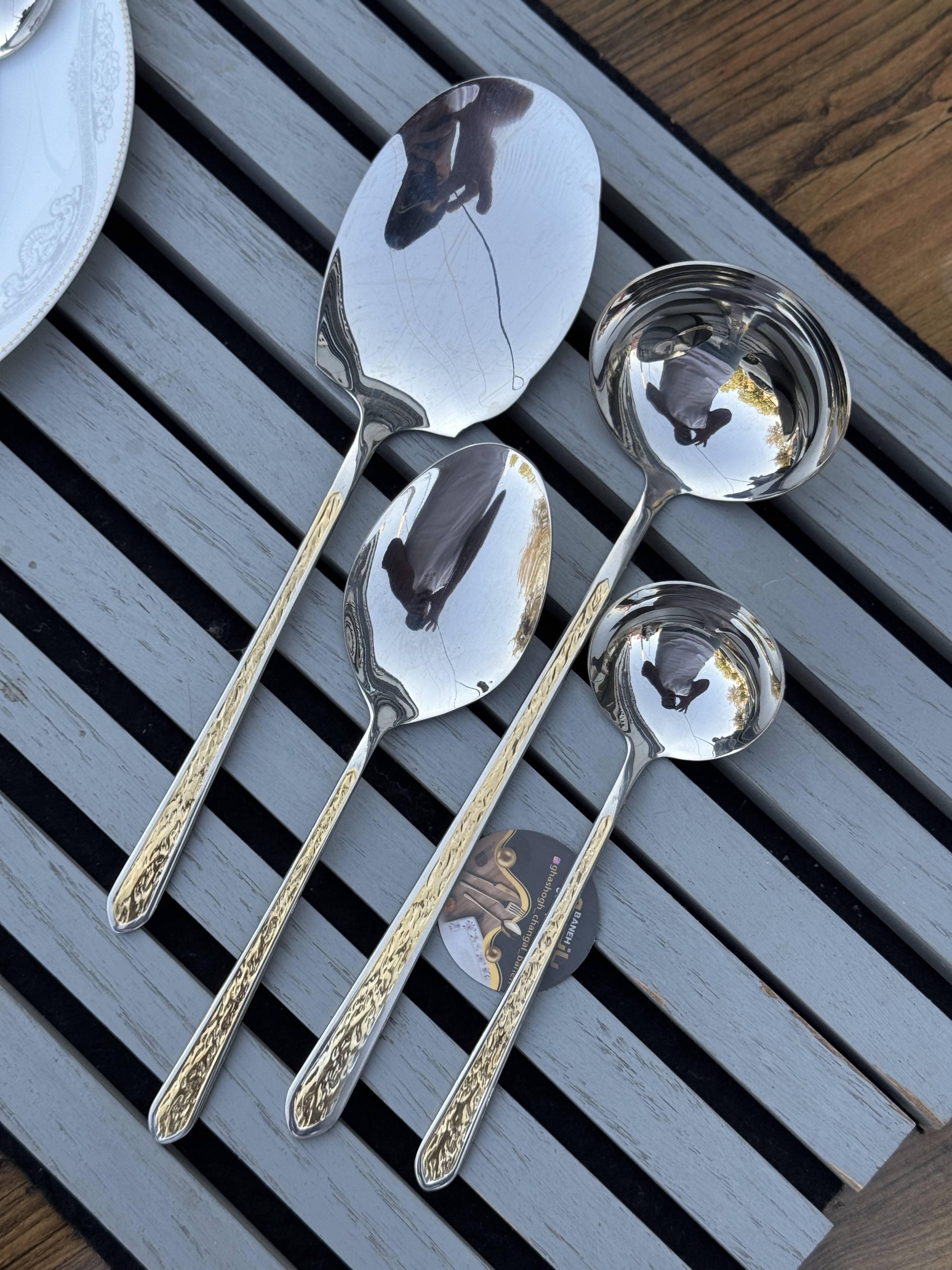 سرویس قاشق و چنگال یونیک Uniqe مدل 82217